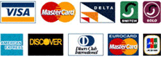 Accepted Credit Cards