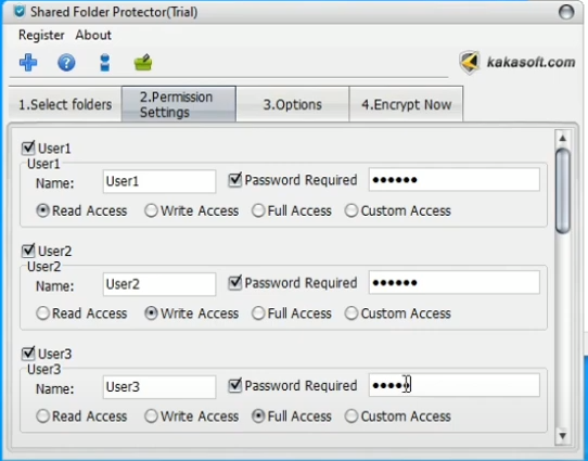 Windows 10 KakaSoft Shared Folder Protector full
