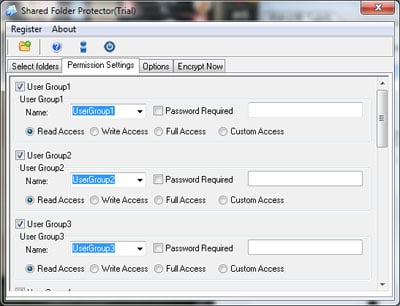 password protect folder