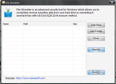 shred hard drive windows
