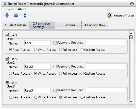 permission settings