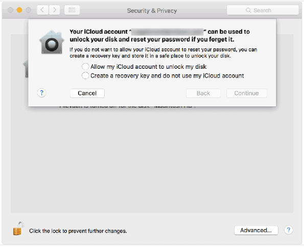 encrypt hard drive on macos