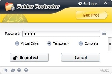 protect folders on widnows 10 with lockdir