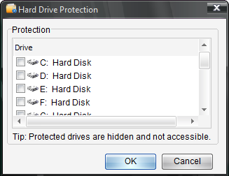 hard drive protection