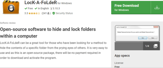 Lock-A-Folder