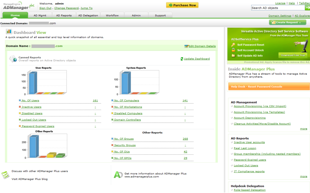 ManageEngine ADManager Plus