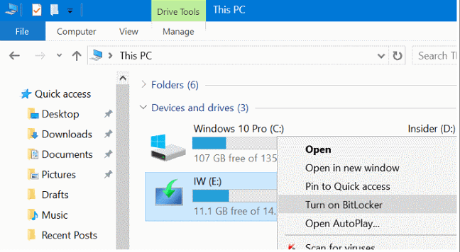 lock drive with bitlocker_1