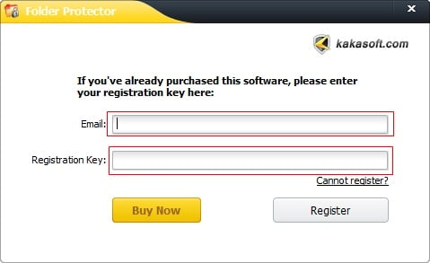 Folder-Protector-Registration