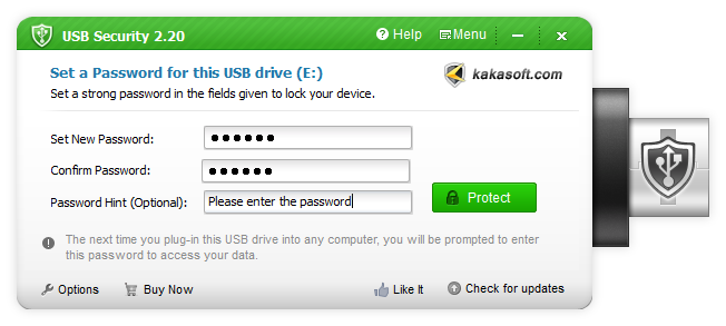 usb security kakasoft