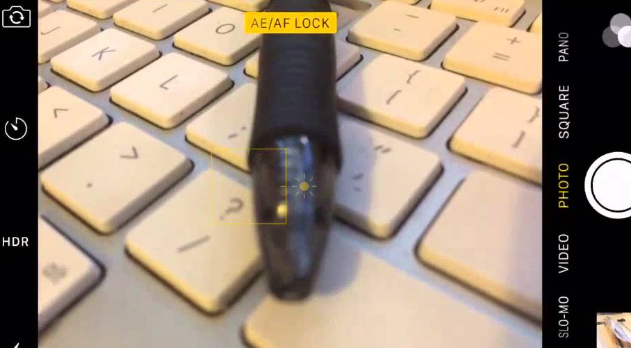 lock the AE/AF