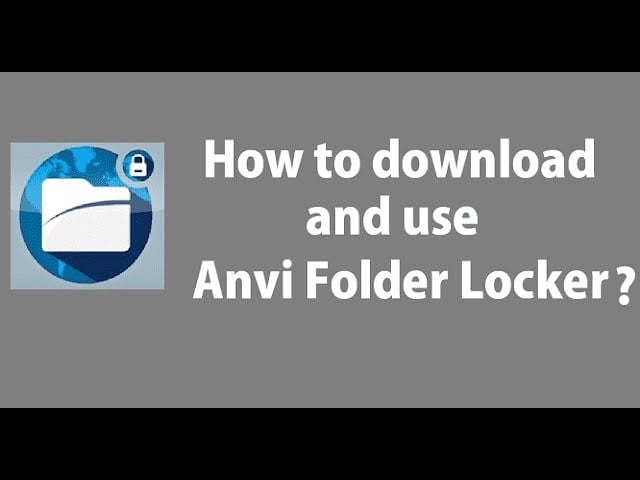 anvi folder locker review