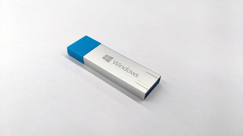 wipe a flash drive