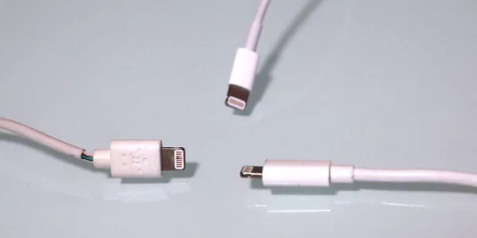 change lightning cable