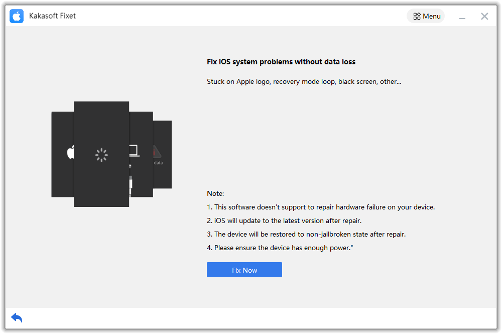 connecting iphone with fixet