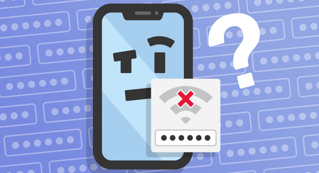 iphone incorrect wifi password