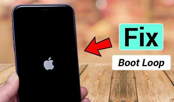 fix iphone stuck in boot loop